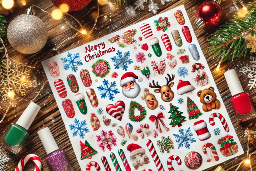 Why Choose Christmas Nail Art Stickers